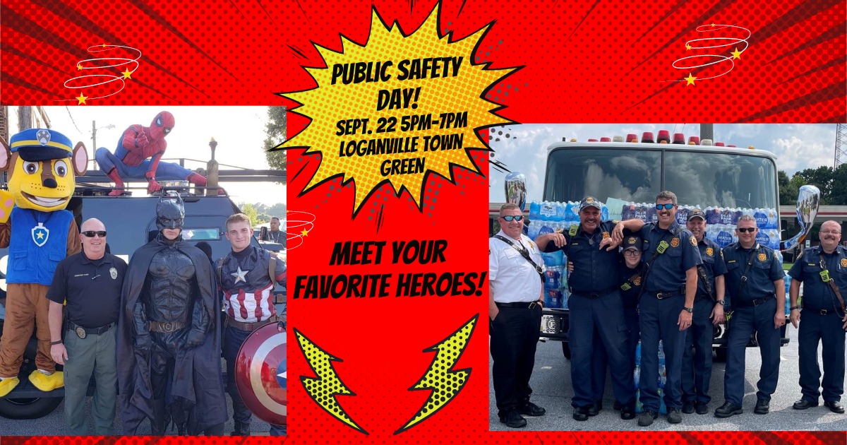 Superhero Meet and Greet at Loganville Public Safety Day