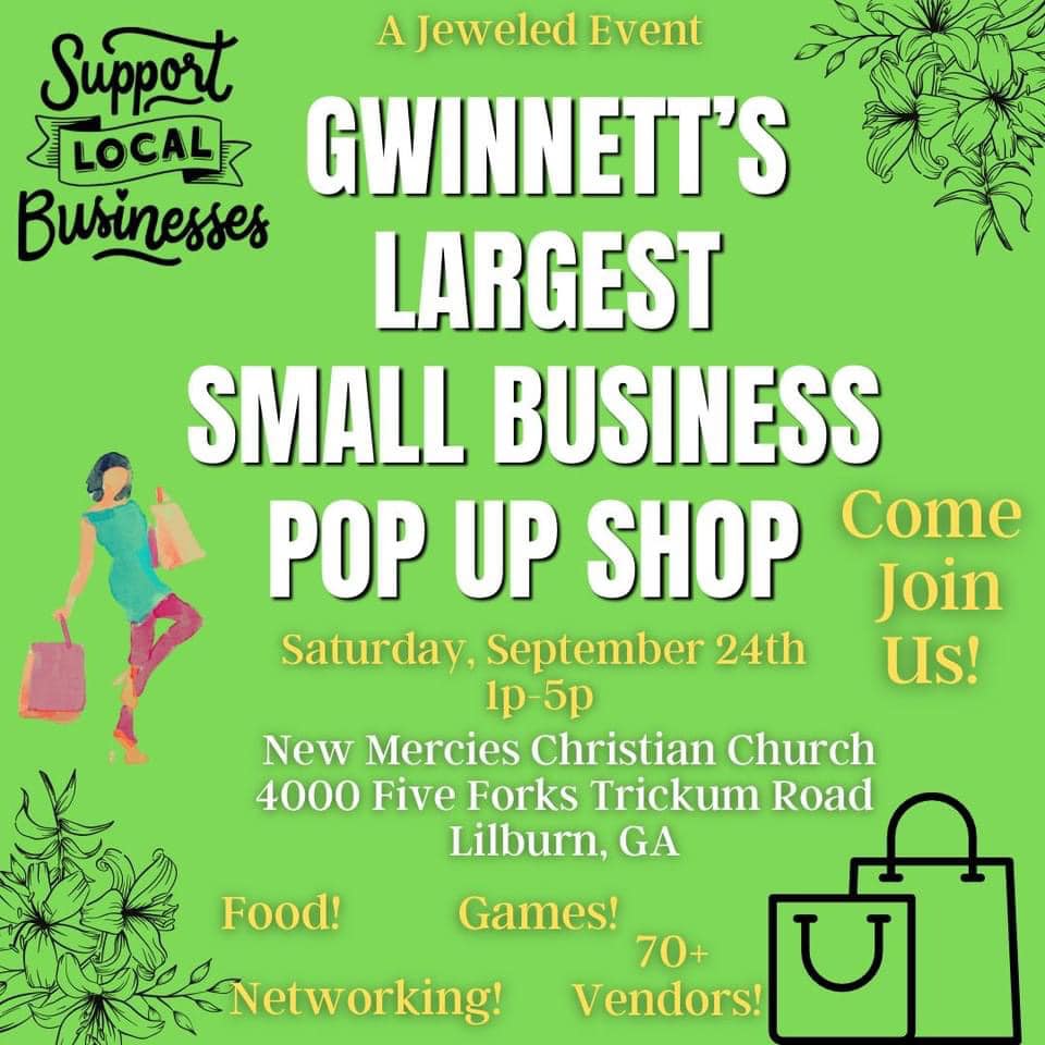 Gwinnett's Largest Small Business Pop-Up Shop