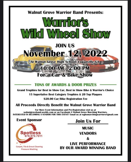 warrior's wild wheel show