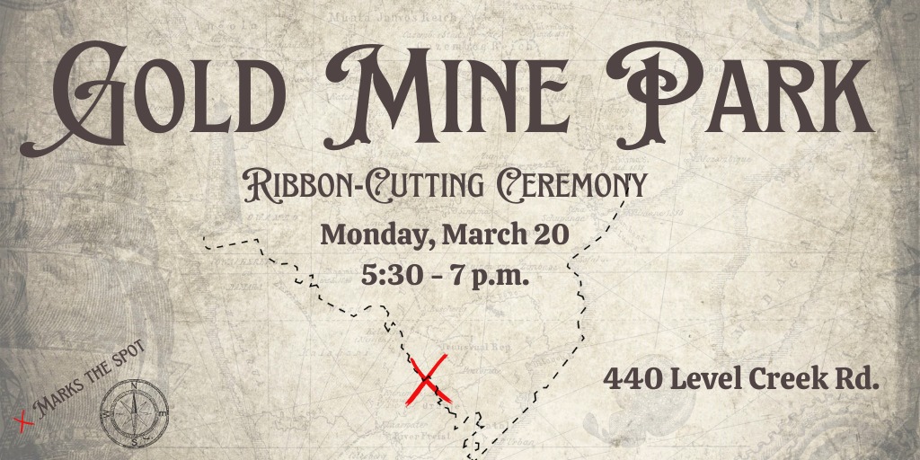 Gold Mine Park Ribbon-Cutting Ceremony