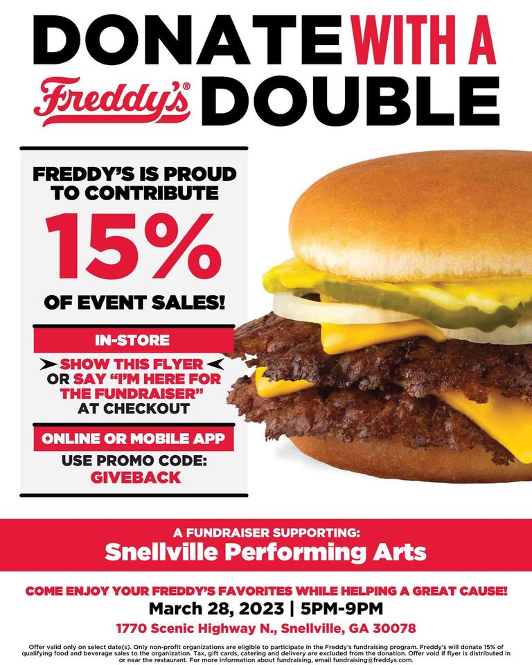 freddys and snellville performing arts