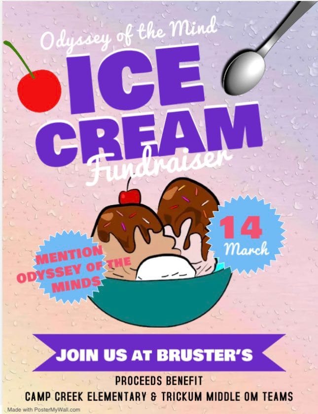 ice cream fundraiser