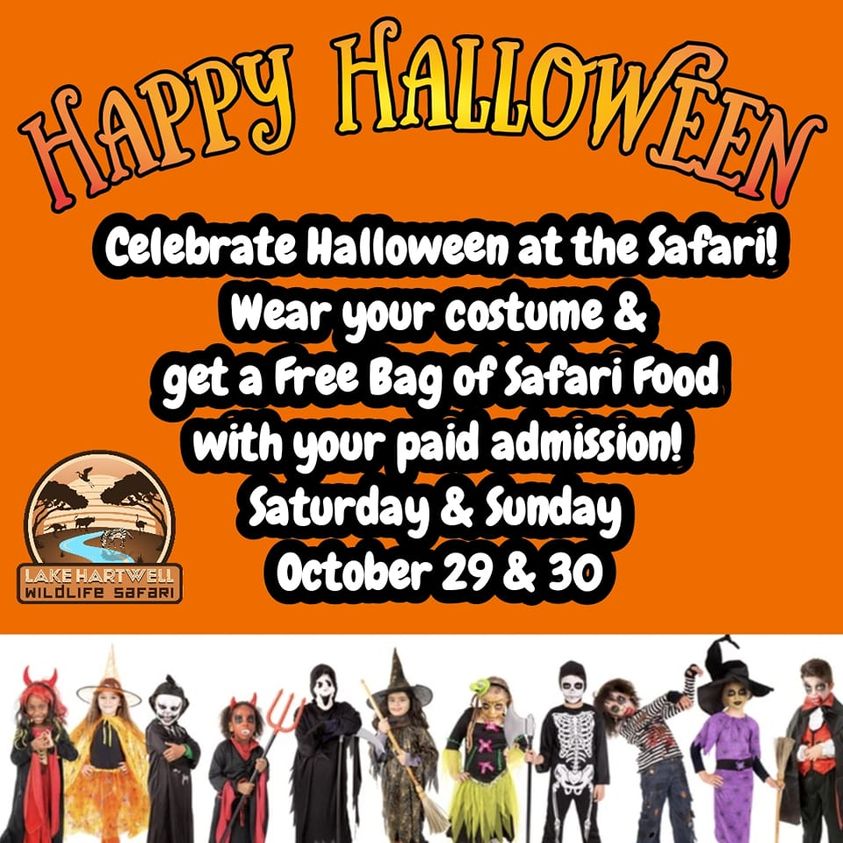 Lake Hartwell Wildlife Safari Halloween Ready Set
