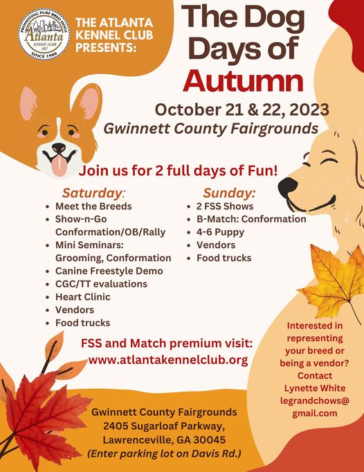 The Dog Days of Autumn The County Fairgrounds Ready Set