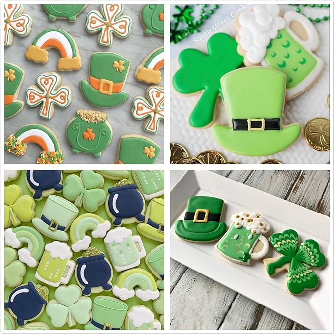 3 in st patricks day cookie cutters