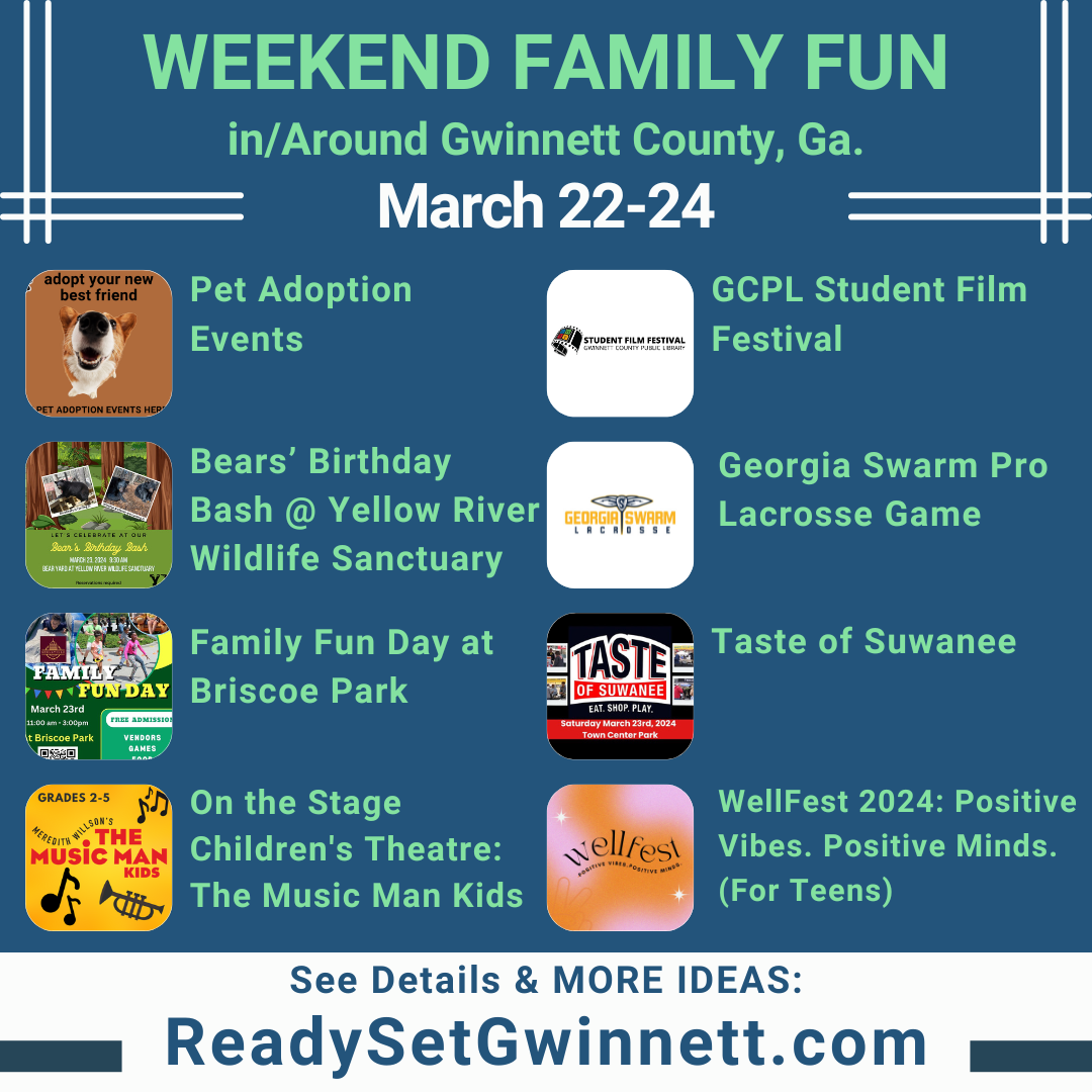 Things to Do This Weekend in Gwinnett - Ready Set Gwinnett
