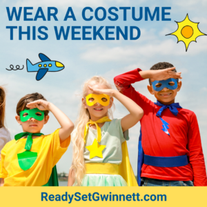 wear a costume this weekend