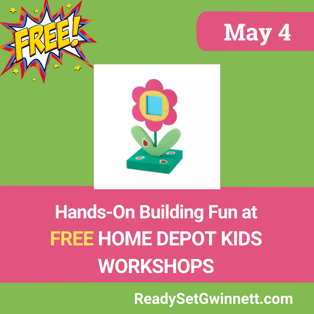 FREE Home Depot Kids Blooming Picture Frame (Register