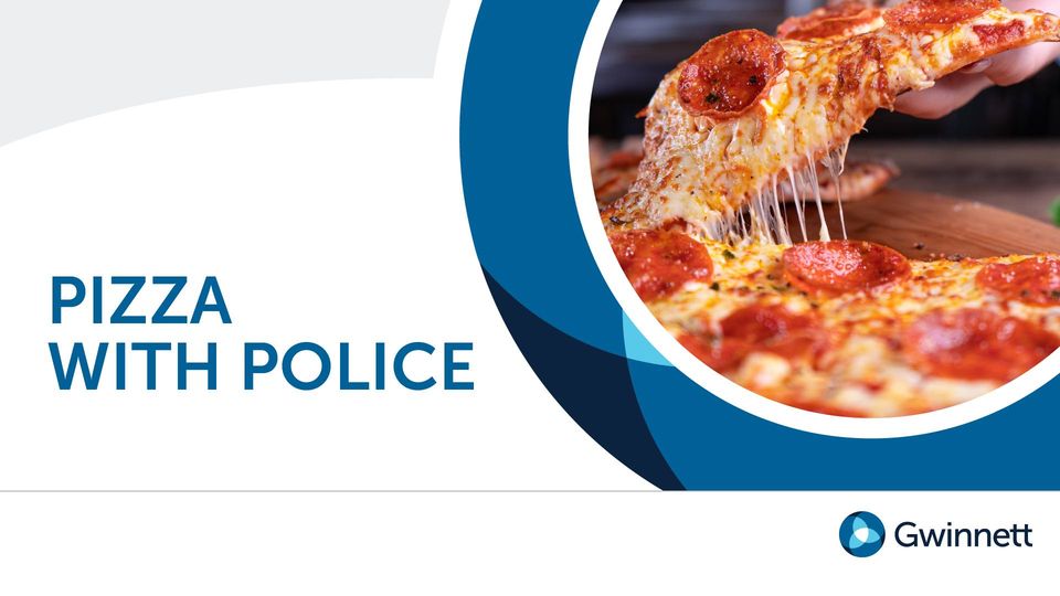 pizza with police