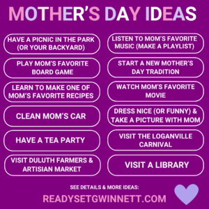 mothers day ideas