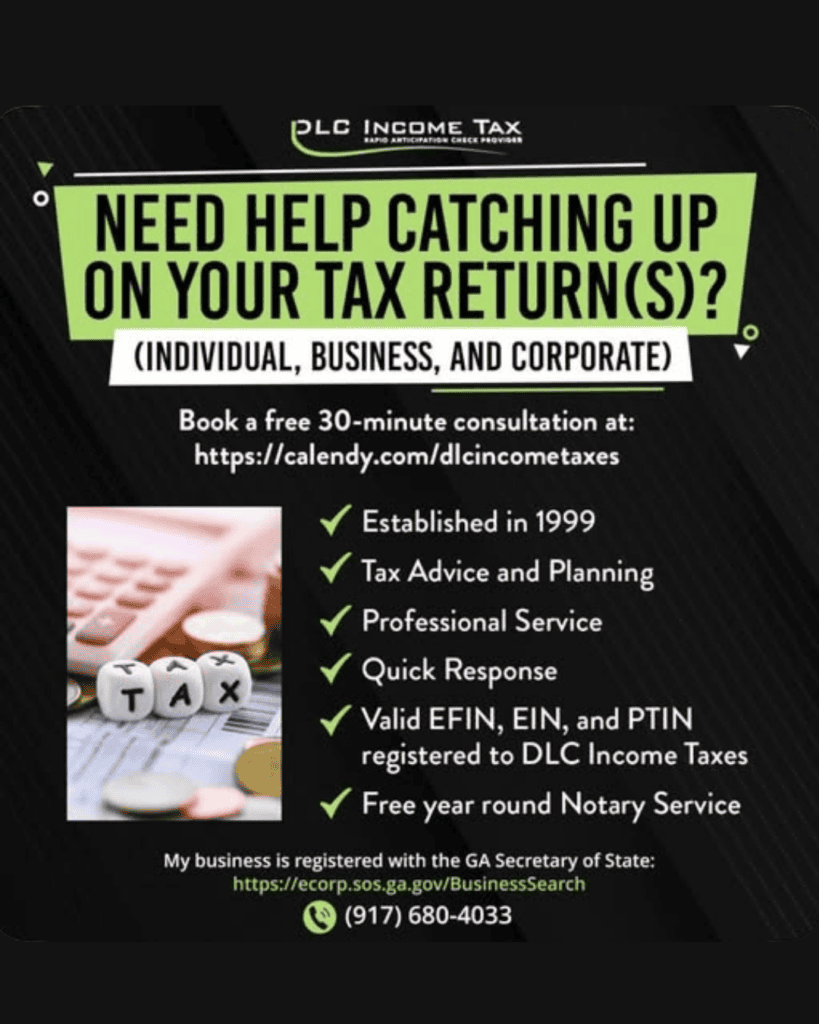 Dlc Income Taxes